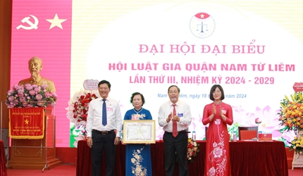 Chi hội Luật gia Viện KSND quận Nam Từ Liêm tham dự Đại hội Luật gia...